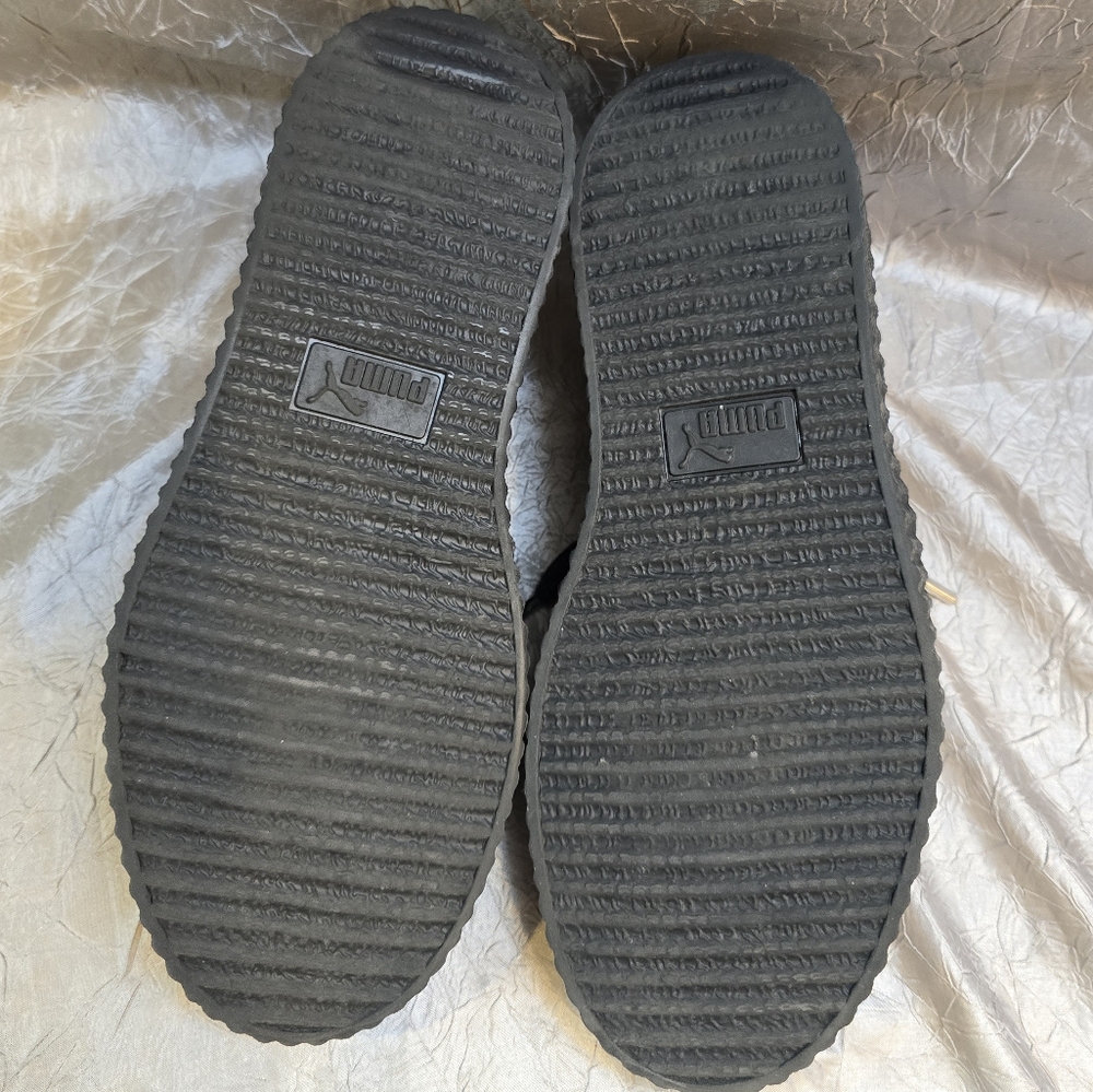 FENTY/PUMA Black Sneakers SZ 7.5 - Picture 13 of 14
